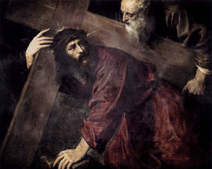 TIZIANO Vecellio Christ Carrying the Cross Spain oil painting art